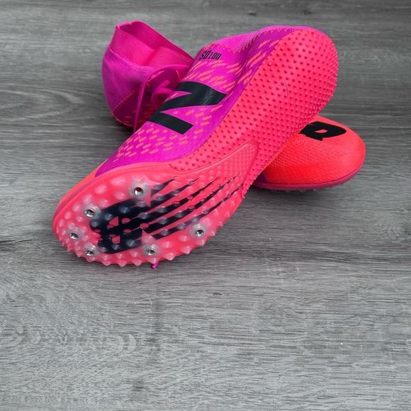 NEW BALANCE WOMEN'S 100 SPRINT SPIKE track cleats/shoes size 6.5 - Picture 7 of 8